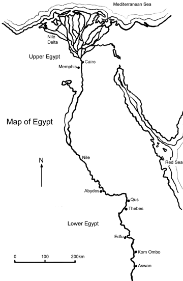 30 Blank Map Of Ancient Egypt - Maps Database Source